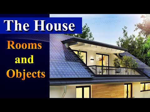 Lesson 9, House vocabulary, rooms and objects