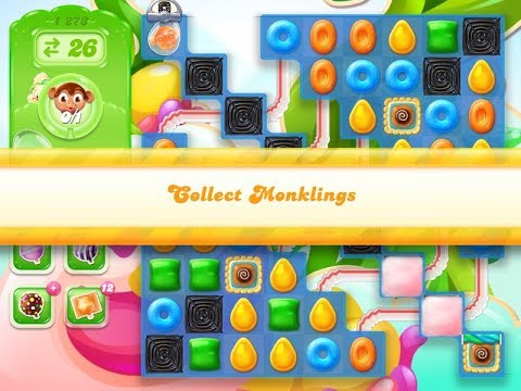 Candy Crush Jelly Saga Level 1273 (3 stars, No boosters)