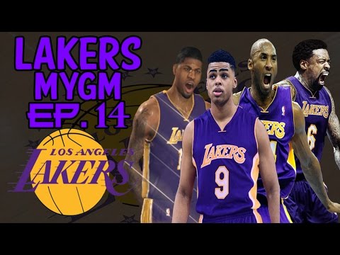 NBA2K15 LA Lakers MyGM EP. #14: W/ D'Angelo Russell! Playoffs: Game 6 VS Rockets!