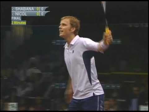 2006 Bermuda Virtual Spectator PSA Masters Final Amr Shabana vs Peter Nicol