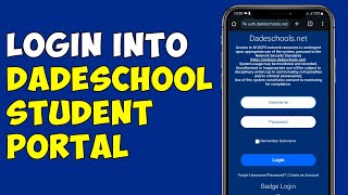 How To Login Into Dadeschool Student Portal