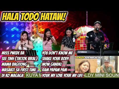 HALA TODO HATAW! DISCO HATAW 2023 - SABEL, ARLIN, JOY & WILBERT FT. ZALDY MINI SOUND