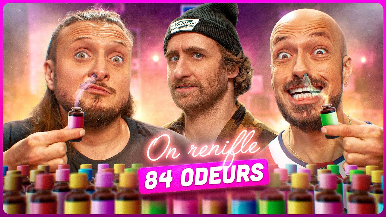 84 odeurs à deviner. Mcfly génie du jeu. Carlito et FloBer ont le mérite d’être là.