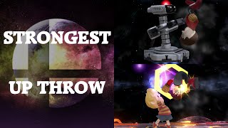 Super Smash Bros. 4 - Who has the strongest Up Throw?