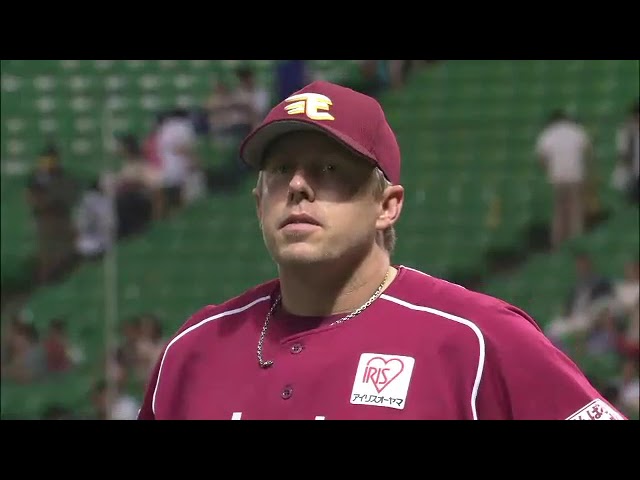 イーグルス・ダックワース投手ヒーローインタビュー 7月7日 福岡ソフトバンクホークス 対 東北楽天ゴールデンイーグルス