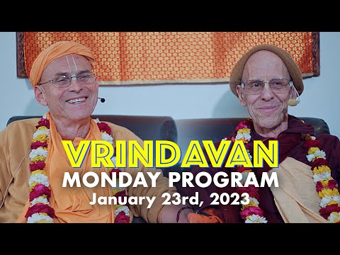 Jan 23rd, 2023 || Vrindavan MONDAY Program