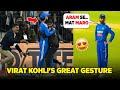 Virat Kohli's Heart Winning Gesture for His fan 😍| A fan entered in ground to meet Virat Kohli Today