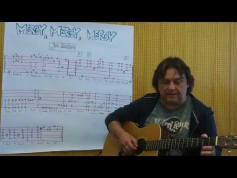 Fingerstyle Guitar Lesson #97: MERCY, MERCY, MERCY (Joe Zawinul / Basic Part)