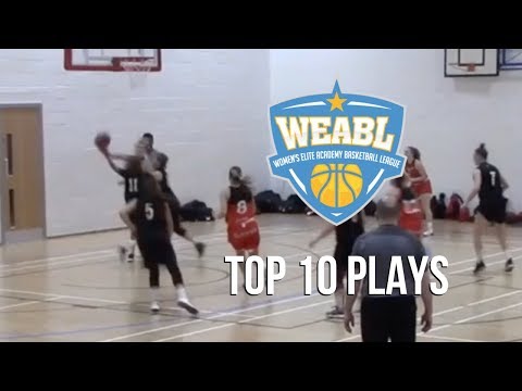 WEABL Top 10 Plays Week 9 - 2018/19 Season
