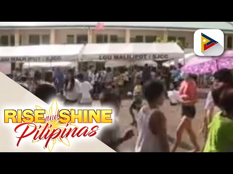 Pagdating ng tulong para sa evacuees na apektado ng pag-aalboroto ng Mayon, patuloy