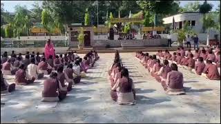 Mindfulness and meditation session PM Shri Gsss kamahi devi hsp 