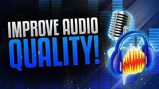 How to Make Your Voice/Audio Sound Better! Audacity Background Noise Removal Tutorial! (2017)