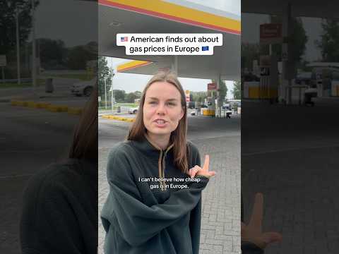 American finds out about gas prices in Europe 🇺🇸