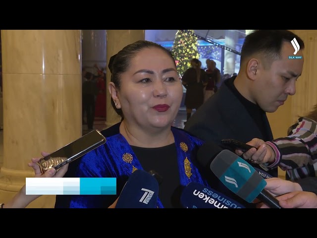 Астанада республикалык жаңы жылдык президенттик балаты өттү