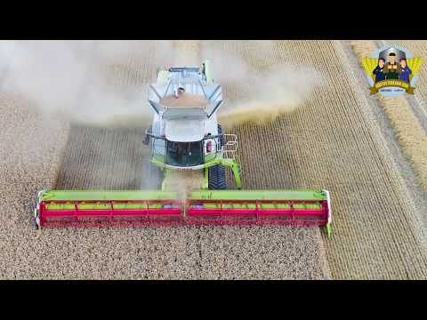 #RÖTTERNA - Höstveteresan 2018. Dags för Hans Erik att tröska höstvete i Väderstad