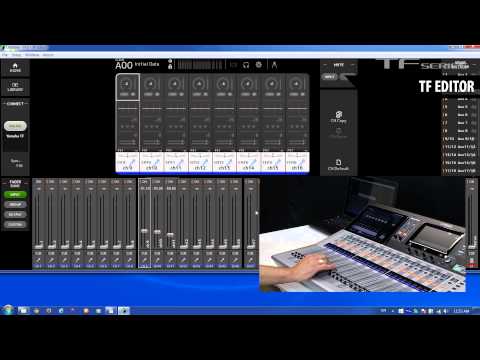 Yamaha TF series: How to set up the applications for the TF series