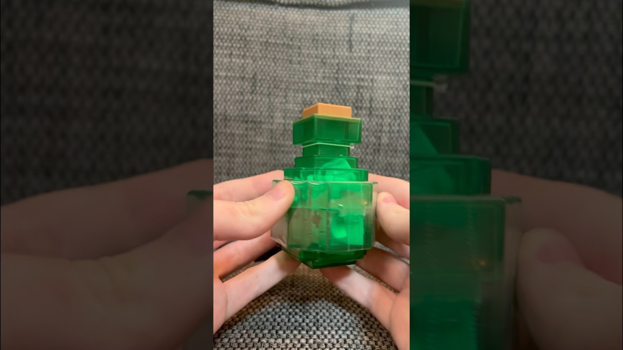 Minecraft Potions Brewing Mob Reveal Mystery Bottle Unboxing Slimy Brew #minecraft #minecraftmovie