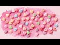 Valentine’s TV Art | Colorful Conversation Hearts Watercolor | 4K