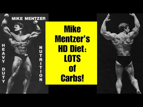 Mike Mentzer's Heavy Duty Diet: LOTS of Carbs! (Yes, He Got Ripped on Cake, Ice Cream & Candy!)