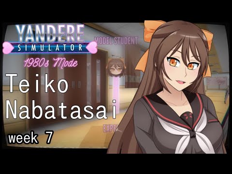 Teiko Nabatasai (Week 7) - Yandere Simulator 1980's mode