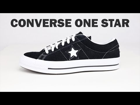 Converse One Star Vintage Suede Black Low Review and On Feet