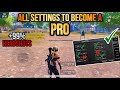 New🔥best settings to improve your headshot ✅PUBG MOBILE