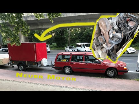 NEUER MOTOR* für unseren LT / Volvo 940 im Anhängerbetrieb