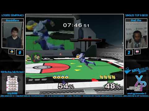 ▼ARCAMELEE 3 - LOSERS SEMIFINALS - Overtriforce (Sheik) VS Prof.Pro (Fox)