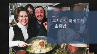 Luciano Pavarotti (Lesson &amp; breath)