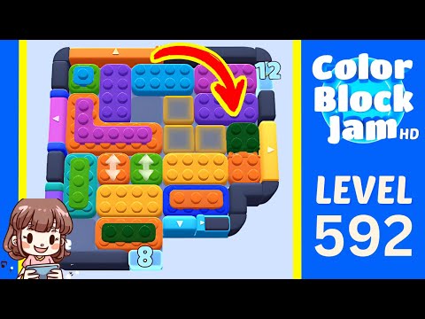 Color Block Jam Level 592 Guide