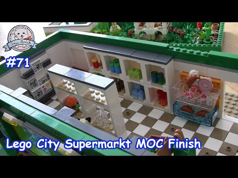 Rund um die Klemmbausteine Folge 71 Lego City Supermarkt MOC Finish #lego #moc #legocity