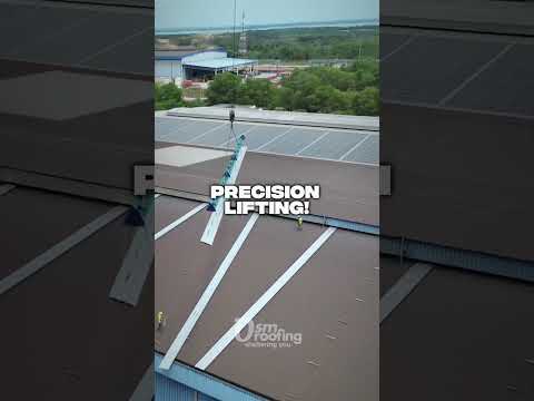 Less joints. Less risk. More performance. On-site roll forming allows us to produce extra-long roofing sheets for a seamless finish and long-lasting protection.