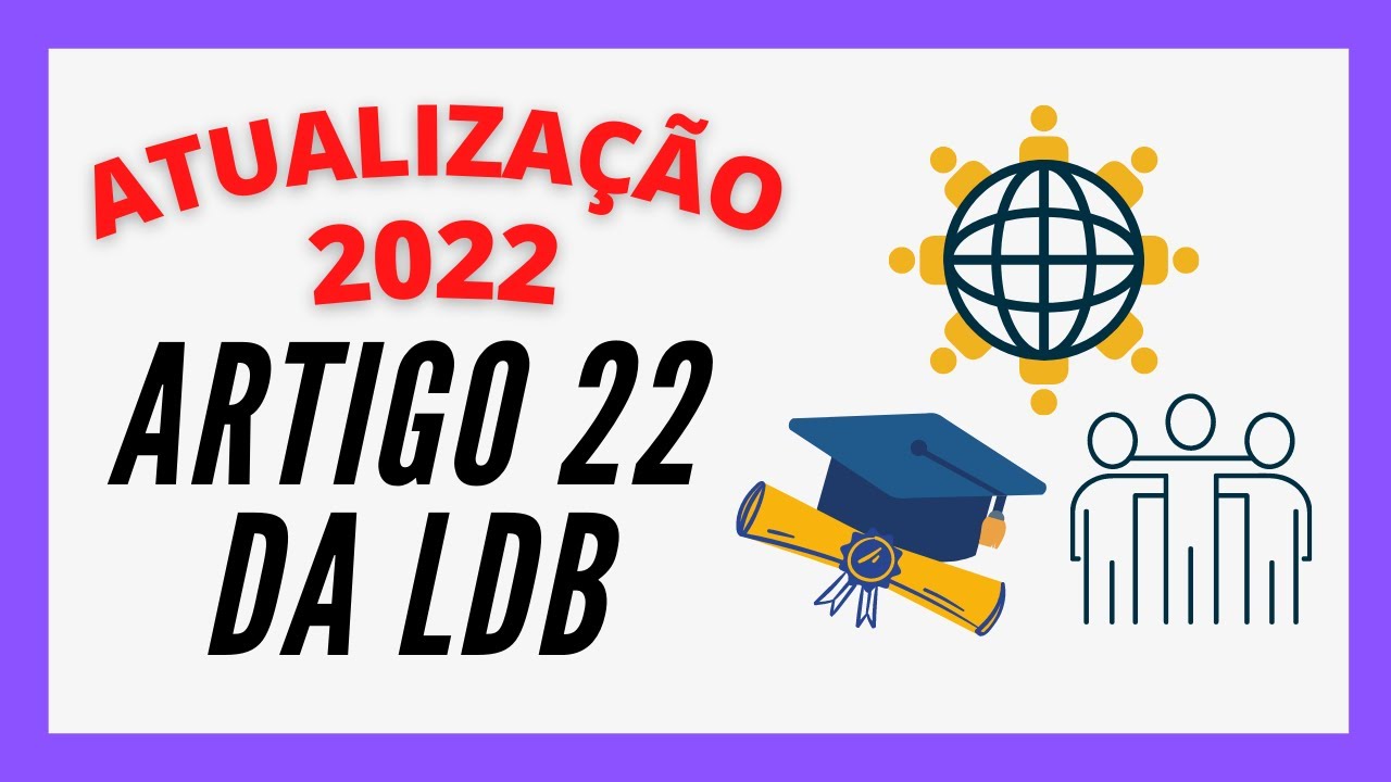 🔥 ATUALIZAÇÃO 2022 | QUAIS SÃO AS FINALIDADES DA EDUCAÇÃO BÁSICA? - LDB Art. 22