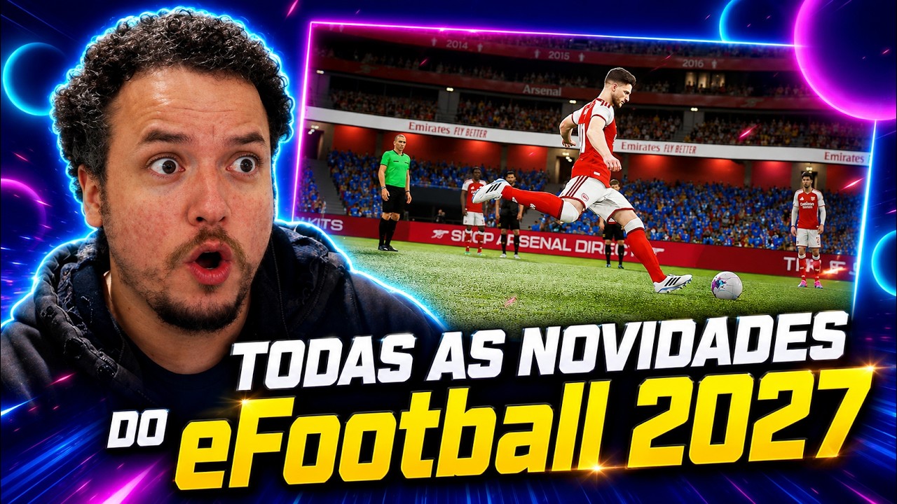 eFootball temporada 2027: Konami lança patch com Voleio Dinâmico e modos inéditos