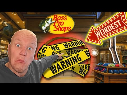 The 13 STRANGEST THINGS at Bass Pro Shops  😮