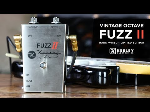 Keeley Vintage Octave Fuzz II RARE 1 of 20 Signed Hand Wired Limited Edition image 8