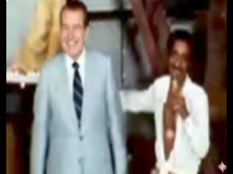 THE FAMOUS HUG: "Sammy Davis Jr. Surprises Richard Nixon" (1972 RNC)