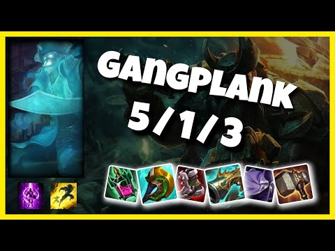 Gangplank vs Yasuo TURKISH Challenger TOP (5/1/3) - v10.25