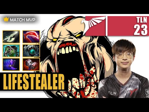 Lifestealer Safelane | TLN.23savage | WORLD'S 1ST 13K MMR HARD CARRY | 7.32d Gameplay Highlight