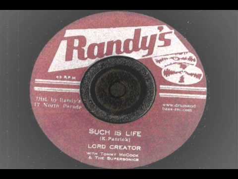 Lord Creator - Such is Life - Randy's records - rockstaedy ska
