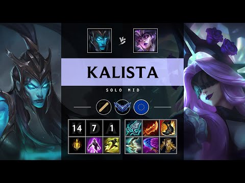 Kalista Mid vs Syndra - EUW Diamond Patch 25.11