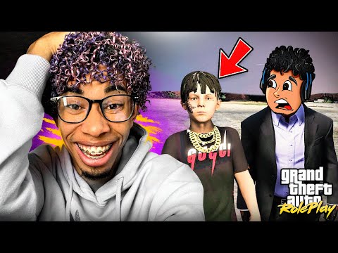 Así conocí El Niño mas DELINCUENTE🤯es mas INTELIGENTE de lo que imaginas! GTA V Roleplay