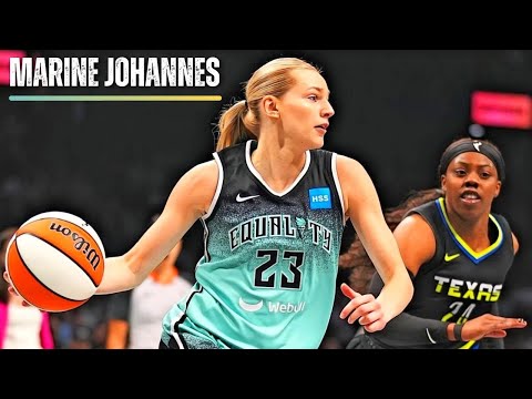 Marine Johannès 12 PTS 4 THREES 3 AST | NEW YORK LIBERTY vs DALLAS WINGS