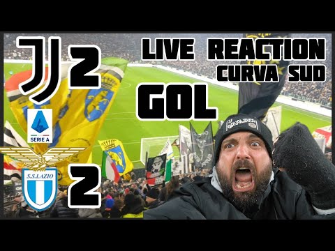 VAR gogna | Juventus Lazio 2-2 gol live reaction curva sud  Allianz Stadium