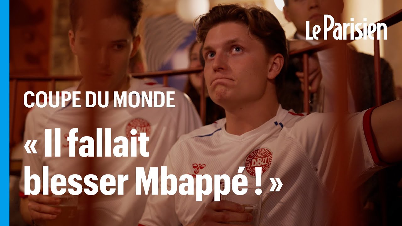 «Il fallait blesser Mbappé» : dans la tête des supporters danois lors du match contre l'équipe de Fr