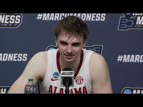 Alabama Second Round Postgame Press Conference - 2025 NCAA Tournament