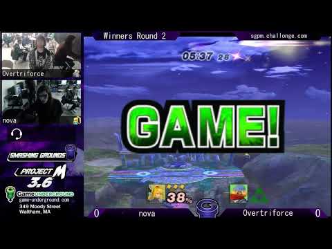SG at GU 18.8 WR2 - nova (Zero Suit Samus) vs Overtriforce (Sheik)