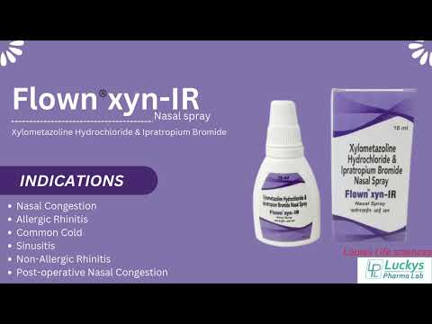 Xylometazoline Hcl Nasl spray, For Clinical, 0.1% w/v