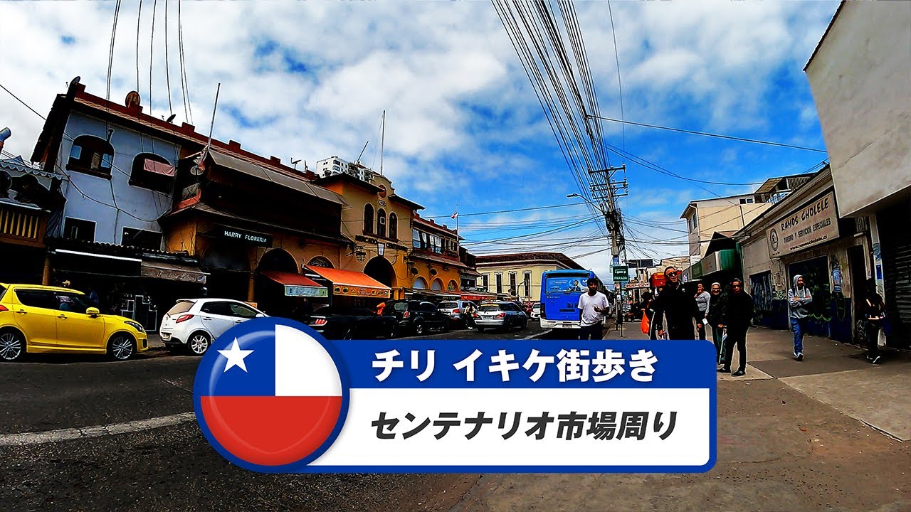 【チリ】イキケ⑥センテナリオ市場周り