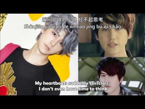[Eng +Pinyin +Mandarin] Super Junior M - Go Lyrics